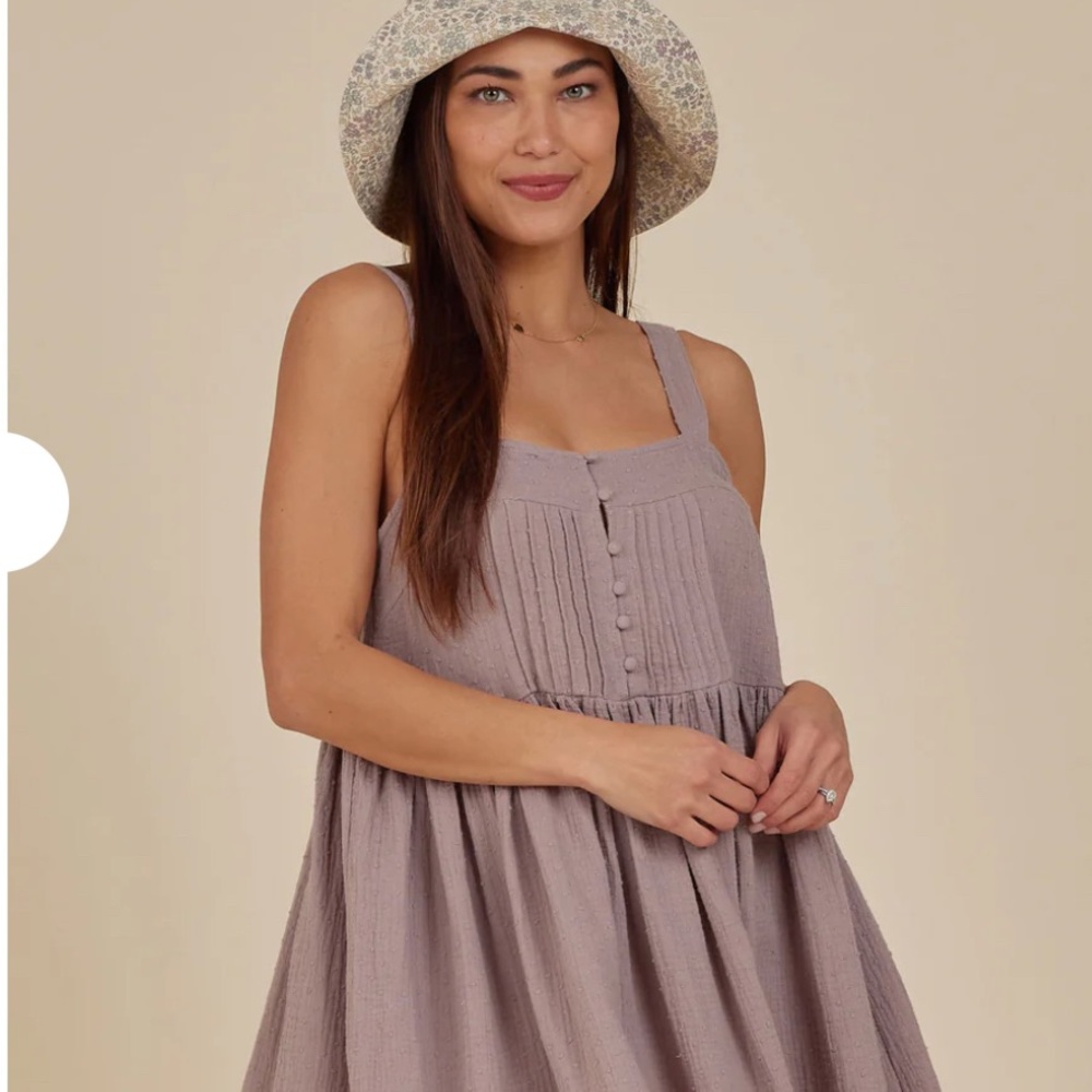 Rylee + Cru Lavender Dress NWT